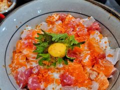 山药泥海鲜盖饭-大吉鲜鱼料理自慢(维也纳大厦店)
