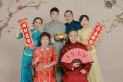 -时光纪亲子全家福照相馆(静安店母女写真父母纪念照)