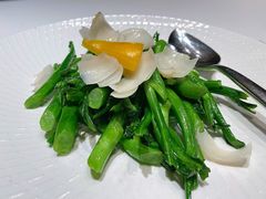 翠绿山药炒虾仁-满满海佛跳墙(千禧店)