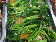 白灼宁夏菜心-番禺大岗仙庙烧鸡(芳村店)