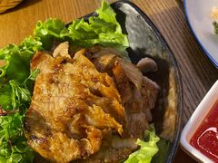 炭烤猪颈肉-Golden Lily河内巴黎法越料理餐厅(建国西路店)