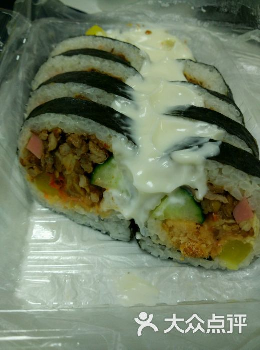 烤肉金针菇紫菜包饭