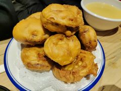 炸茄盒-左邻右舍褡裢火烧(石榴园店)