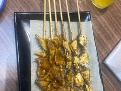 -老红桥炸灌肠牛肚锅烧烤(定福庄店)