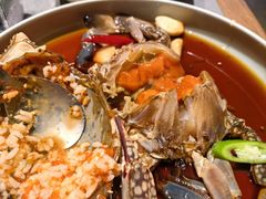 -草家酱蟹炭火烤肉店(珲春南路一店)