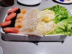 时蔬拼盘-半天妖|烤鱼·冒烤鸭(汉中吾悦广场店)