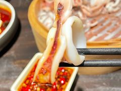 竹笼蒸鲜鱿-乔街深夜食堂·台州菜·高压锅生蚝(杭州总店)