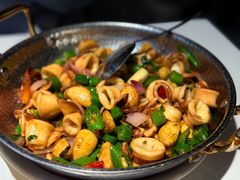 台式三杯鱿鱼-阿忠食坊大排档·20年老店(万象城店)