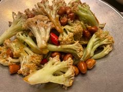 干锅有机花菜-新白鹿餐厅(龙游路总店·杭帮菜名店)
