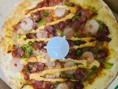 标准传统虾仁培根-棒约翰比萨·意面(松江开元店)