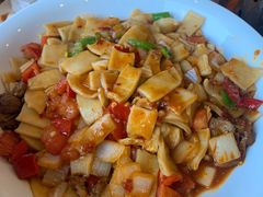 炒面片-巴依老爷新疆美食(常营店)