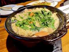砂锅醋椒豆腐-義聚德·清真铜锅涮羊肉·烧烤(河东店)