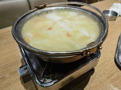 砂锅白菜豆腐-直隶安家牛肉罩饼(新石店)