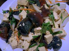 皮蛋豆腐-丽梅羊汤土菜馆(河畔花园店)