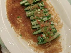 蒜蓉粉丝蒸秋葵-宁波汉通海鲜大酒店(江湾店)