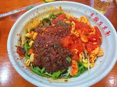 特色三合一-手擀菠菜面(西康路店)