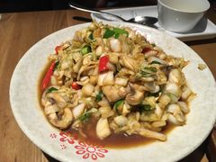 手捏菜炒蘑菇-7017浙菜•建德味(中财店)
