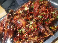 炒鸡架-勃利地摊·勃立小串烧烤