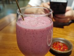 野生蓝莓果昔-七色云蔬食(喜邻里店)