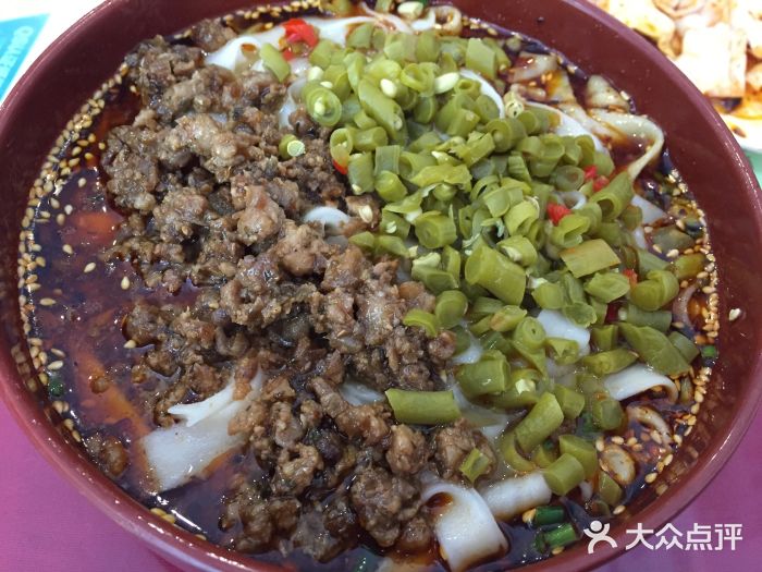 烂肉豇豆哒哒面