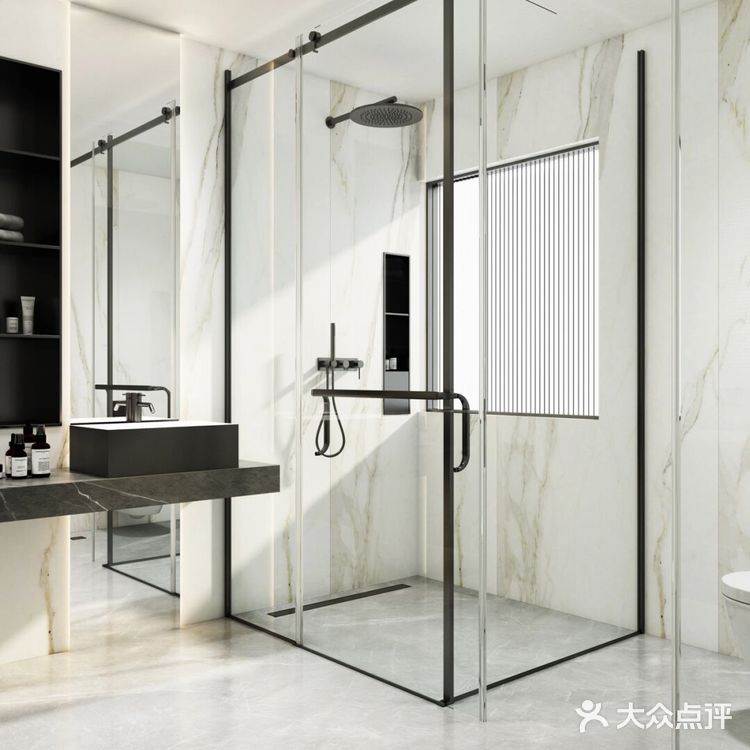 浴室实用又美观的秘诀💎空间布局+收纳设计