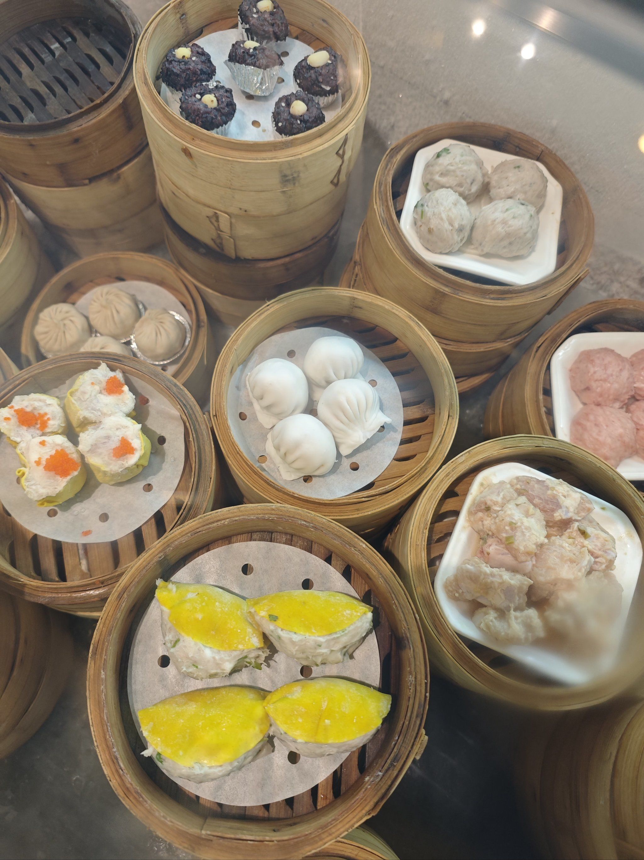 正宗的粤式点心~水滚茶靓,红茶很香