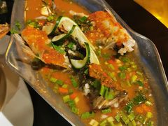 青柠汁蒸桂鱼-食肆&Fourteen(武林夜市店)