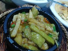 土豆茄子煲-土桥手掌鸡·26年灌县老味道(都江堰店)
