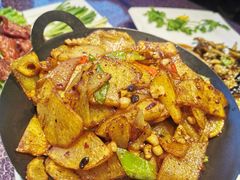 干锅土豆片-福利来酒店(舜耕店)