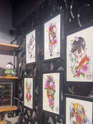 -刺客纹画·纹身·洗纹身.穿孔饰品