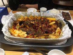招牌香辣味清江鱼-鱼颜诱纸纸上烤鱼·蛙(龙湖天街店)