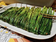 烤韭菜-木屋烧烤(西南角店)