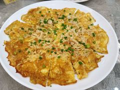 腐竹煎蛋-银峰农庄·特色烧鸡·鲜无花果浸鸡