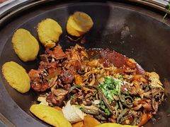铁锅炖柴鸡-马家大院铁锅炖(京粮广场店)