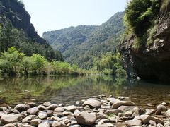 景点-楠溪江石桅岩
