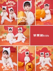 点击看大图 -苹果树儿童摄影工作室