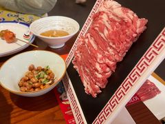 大刀手切羊腹肉-1078號老北京涮肉(松柏店)