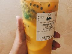 多肉橙子百香果-LELECHA乐乐茶(新街口大洋店)