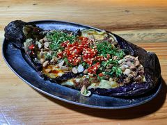 烤茄子-乔岩保应烧烤店