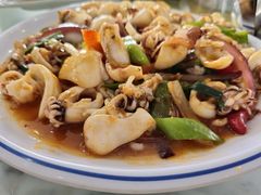 爆炒墨鱼仔-八方海味餐厅