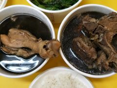 炒青菜-顺来十全排骨