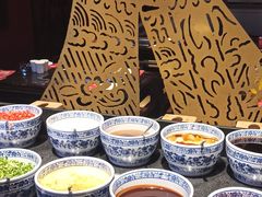 自助调料区-渝利重庆火锅