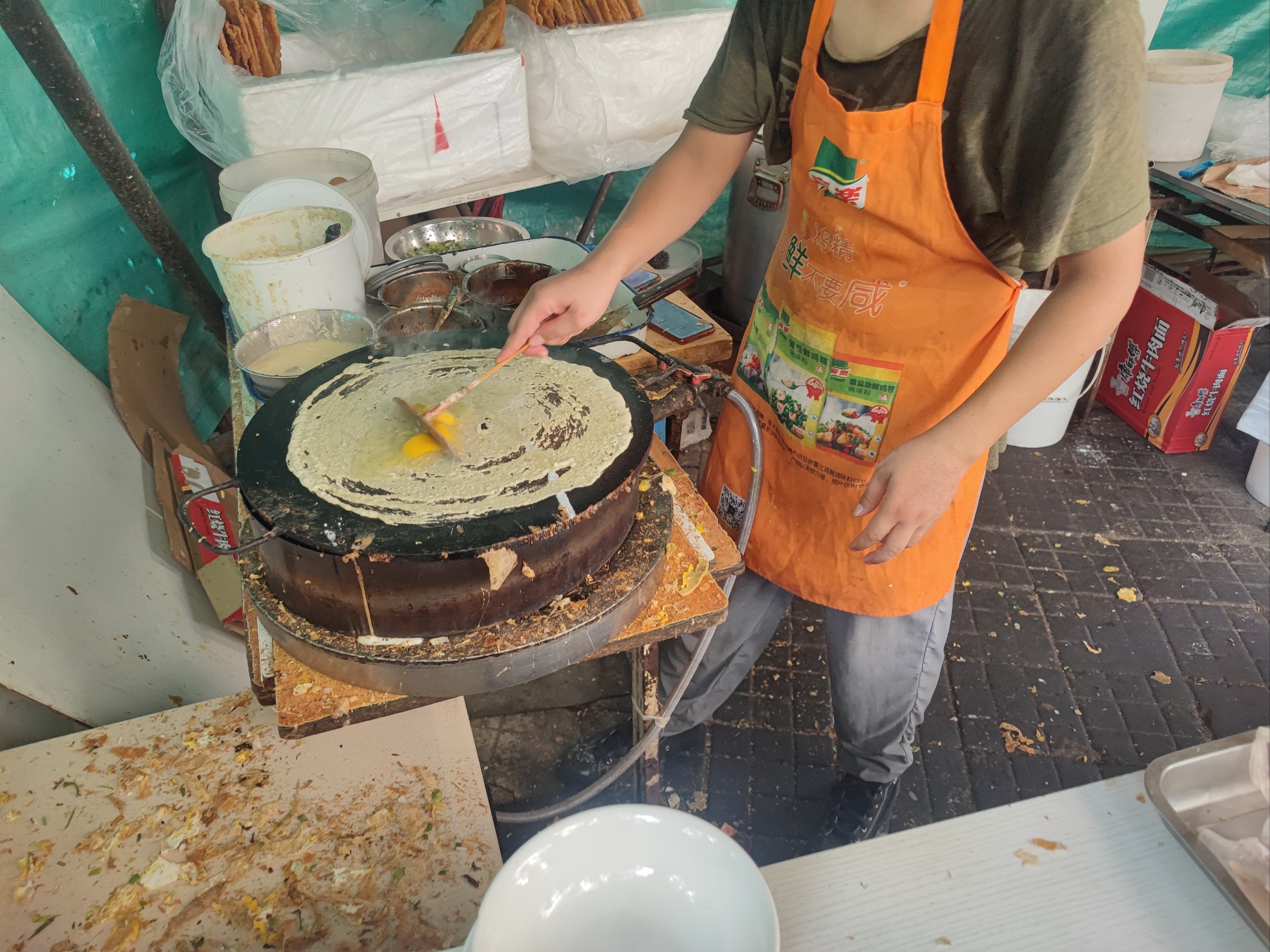 煎饼果子机怎么调火烤(煎饼果子机怎么调火烤肉)