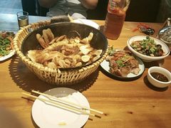 -华盛园卷子王农家菜水库鱼