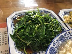 清炒马兰头-洞天食府(北大街店)
