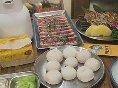 -明洞阿姨·韩式酱蟹烤肉·创意料理(三元桥店)