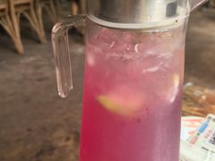 蝶豆花柠檬汁-傣泐金湾餐厅