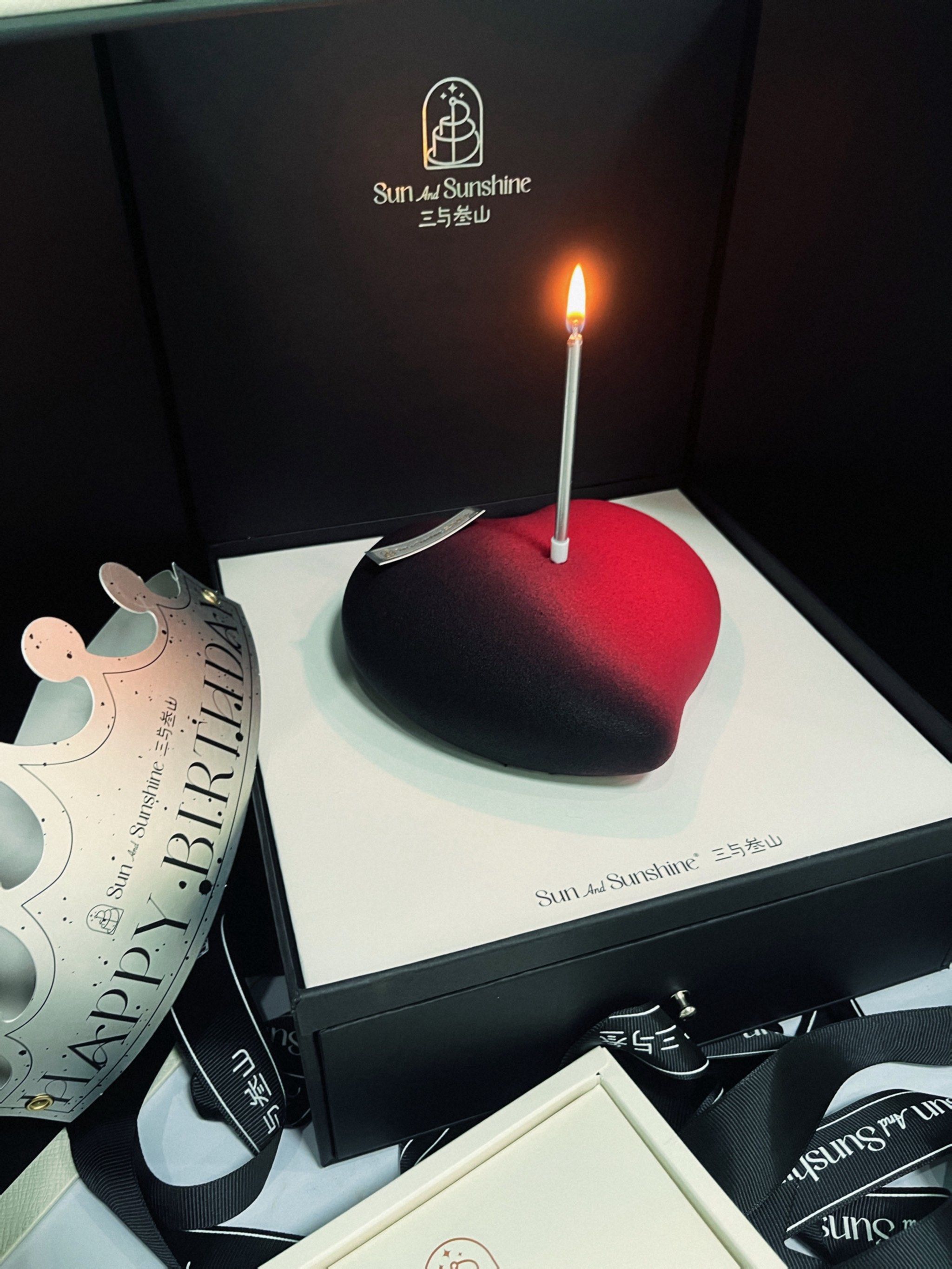 心形蛋糕,甜蜜爆棚[爱心]生日当然要选这个啦‼️