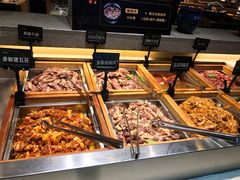 自助取餐区-韩盛·盛江山自助料理(中街大悦城店)