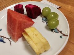 水果拼盘-王鼎精致料理铁板烧(世博源店)